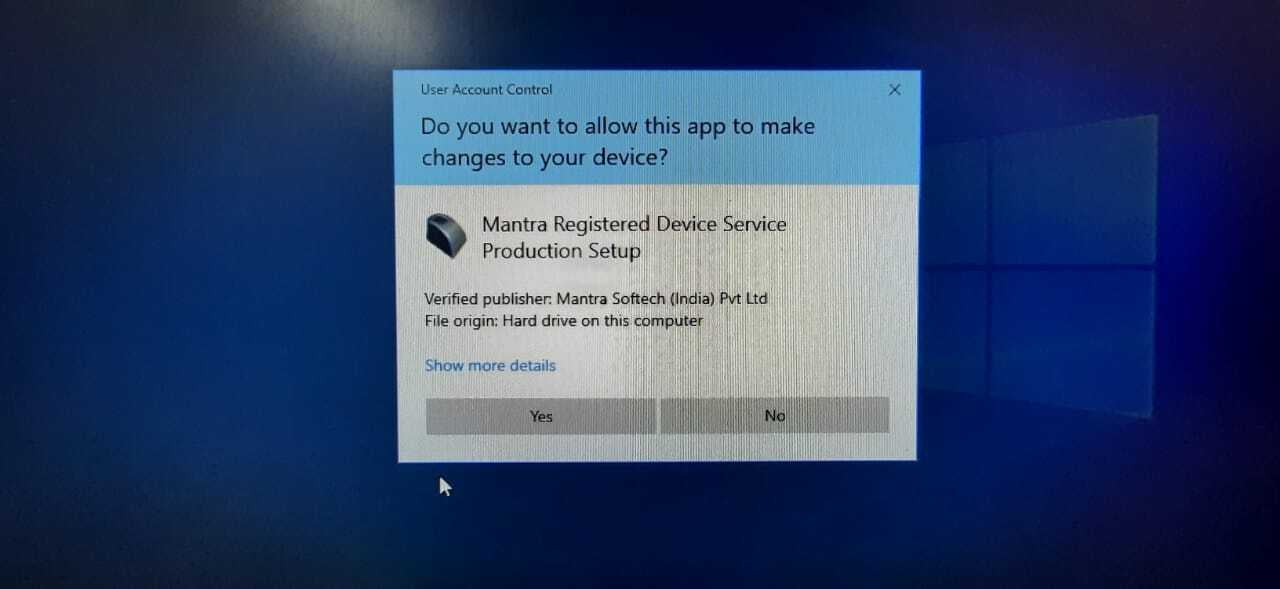 Mantra RD Service Latest Version